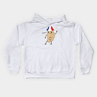 Croissant - Funny Illustration Kids Hoodie